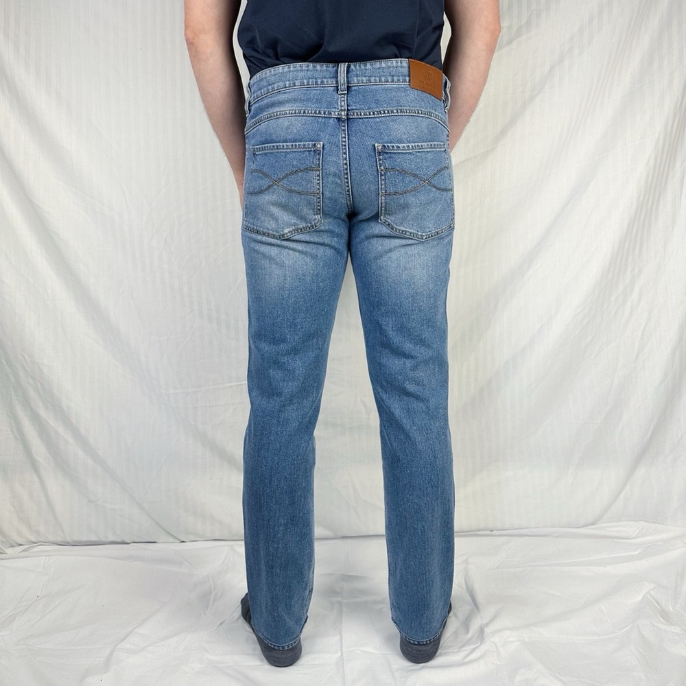 NWT Brunello Cucinelli Light Wash Denim Pants Skinny Fit Size IT 48 US 33-34